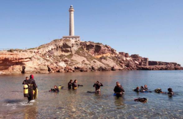 Cabo Palos Apt Salinas Marchamalo*Playa Amoladeras Cabo de Palos Zewnętrze zdjęcie